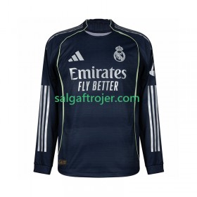 Real Madrid Fodboldtrøjer Udebanesæt 2025/26 Langærmet